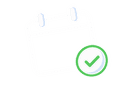 Calendario con una marca de verificación